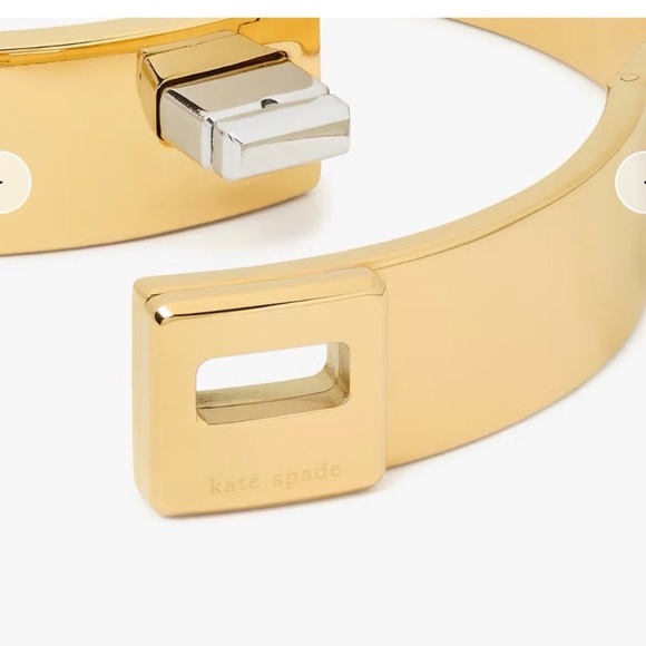 Kate Spade PhoebeTurlock Two-Tone Bangle, NWT - Picture 6 of 8
